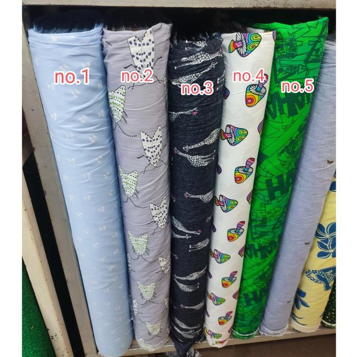 kain katun rayon Jepang import / kain rayon import jepang