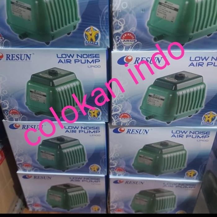 resun air pump LP 100 aerator oksigen aquarium
