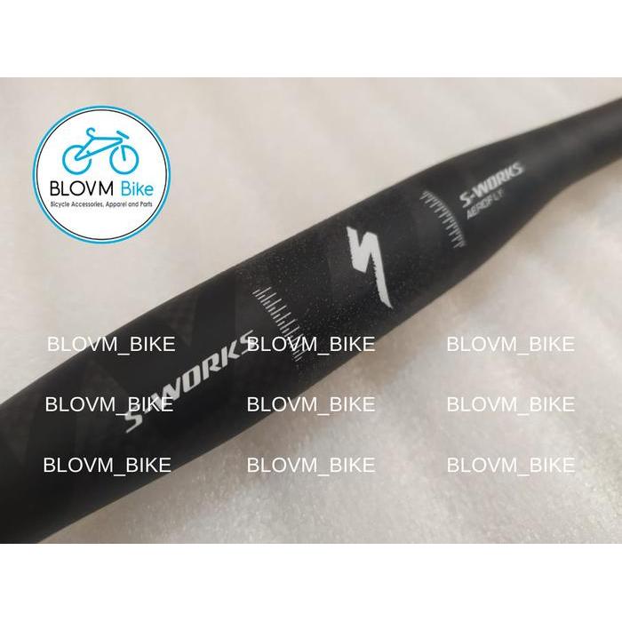 HANDLEBAR MTB SWORKS SPECIALISED CARBON STANG MTB FLAT RISE STANG