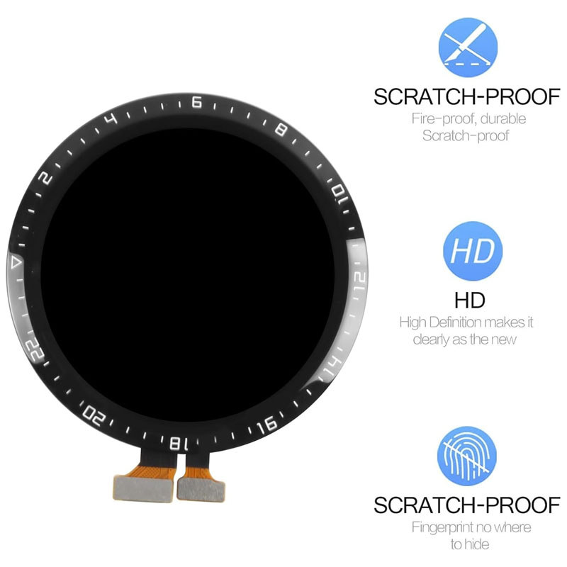 For Huawei Watch GT2 LTN-B19 46mm LCD Display Screen Replacement Touch Digitizer