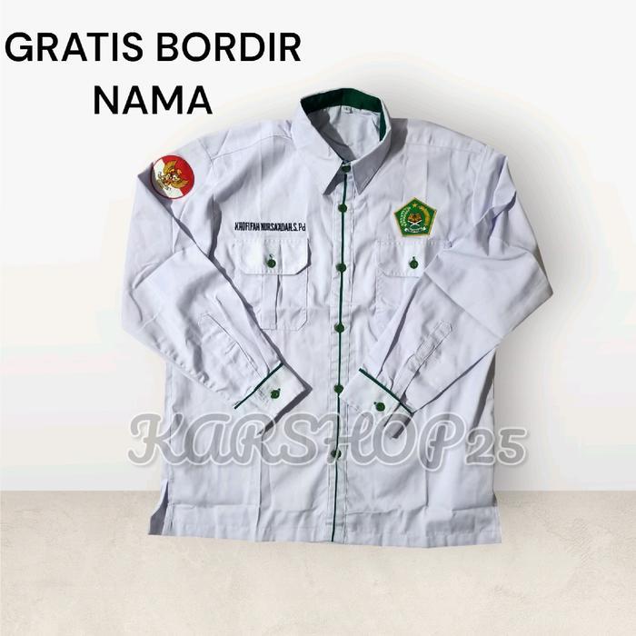 SERAGAM PDH KEMENAG TERBARU KEMEJA KEMENAG ATASAN KEMENAG BAJU KEMENAG SERAGAM KEMENAG