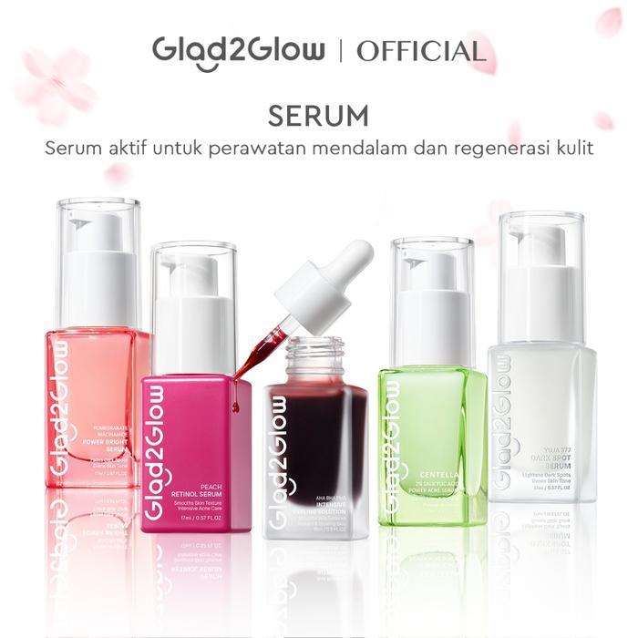 Glad2Glow Serum Series - 10% Advance Niacinamide Brightening Mencerahkan Mengurangi Flek