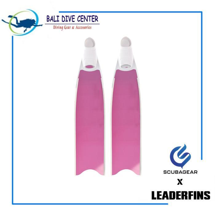 Long Fins Fiberglass Pink - Freediving & Spearfishing