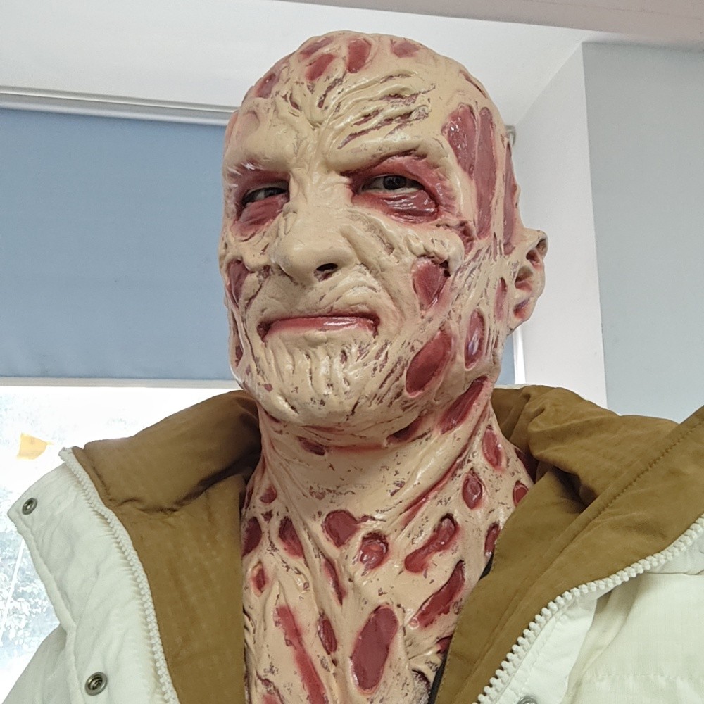 Freddy Krueger Mask Halloween Movie A Nightmare On Elm Street Terror Party Cosplay Costume Pro