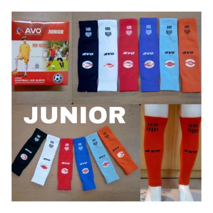 Sambungan Kaos Kaki Bola AVO Junior/Leg Sleeve AVO Junior/Manset Kaki AVO Junior ORI