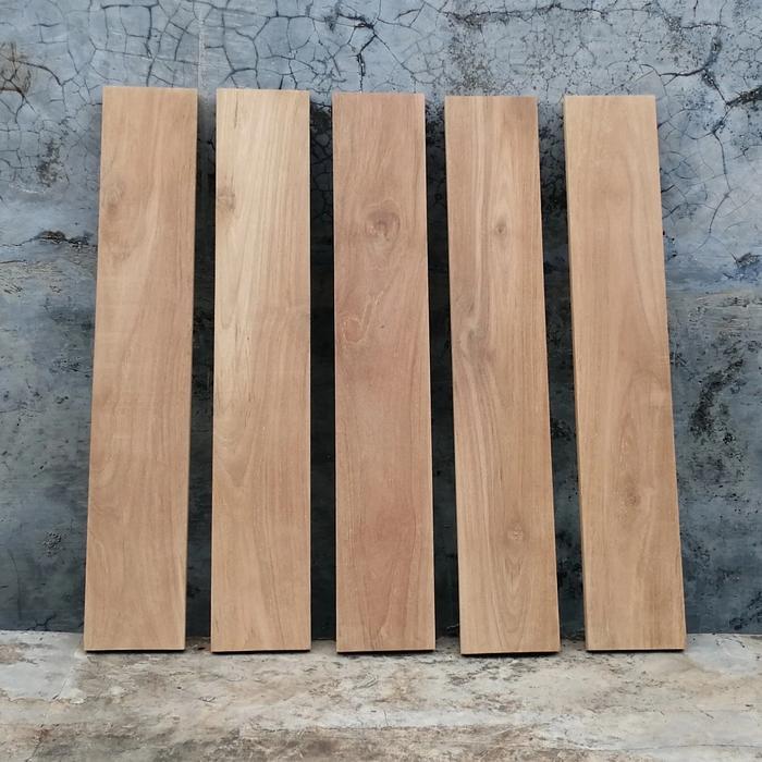 Papan Kayu Jati Perhutani Asli 60X10X1.5Cm