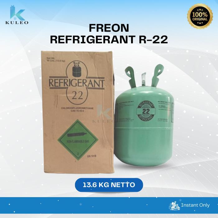 Freon Ac R22 Refrigerant 13,6 Kg Original / Freon R 22 Asli