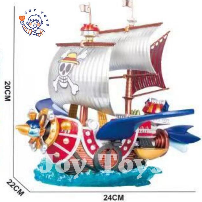 THOUSAND SUNNY FLYWING MODE 20CM 1 PCS ONE PIECE ANIME ACTION FIGURE Kapal sunny go one piece
