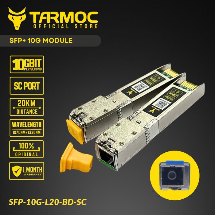 Terbaik Best Quality 100% Original Tarmoc Sfp-10G-L20-Bd-Sc Sfp+ 10G Bidi 20Km Sc Sfp+ 10G 20Km
