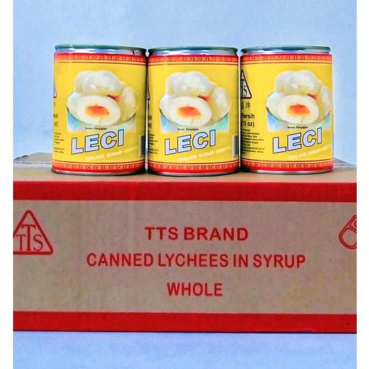 "New" Leci Kaleng / Lychees In syrup 567gr / TTS Lychee kaleng buah / Leci kaleng buah / leci buah