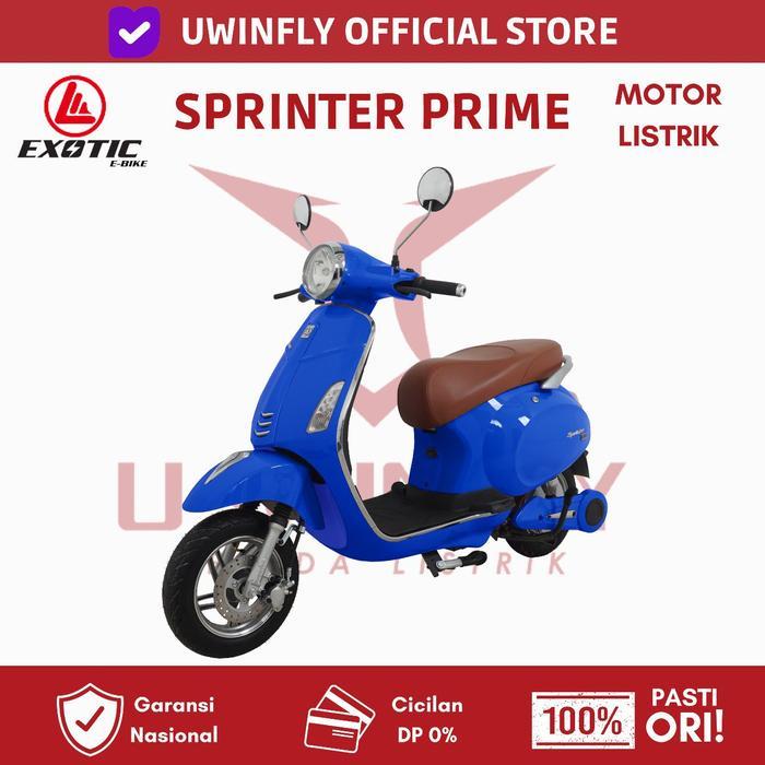Motor Listrik Sepeda Listrik N9 Pro by Uwinfly - PRIME BLUE