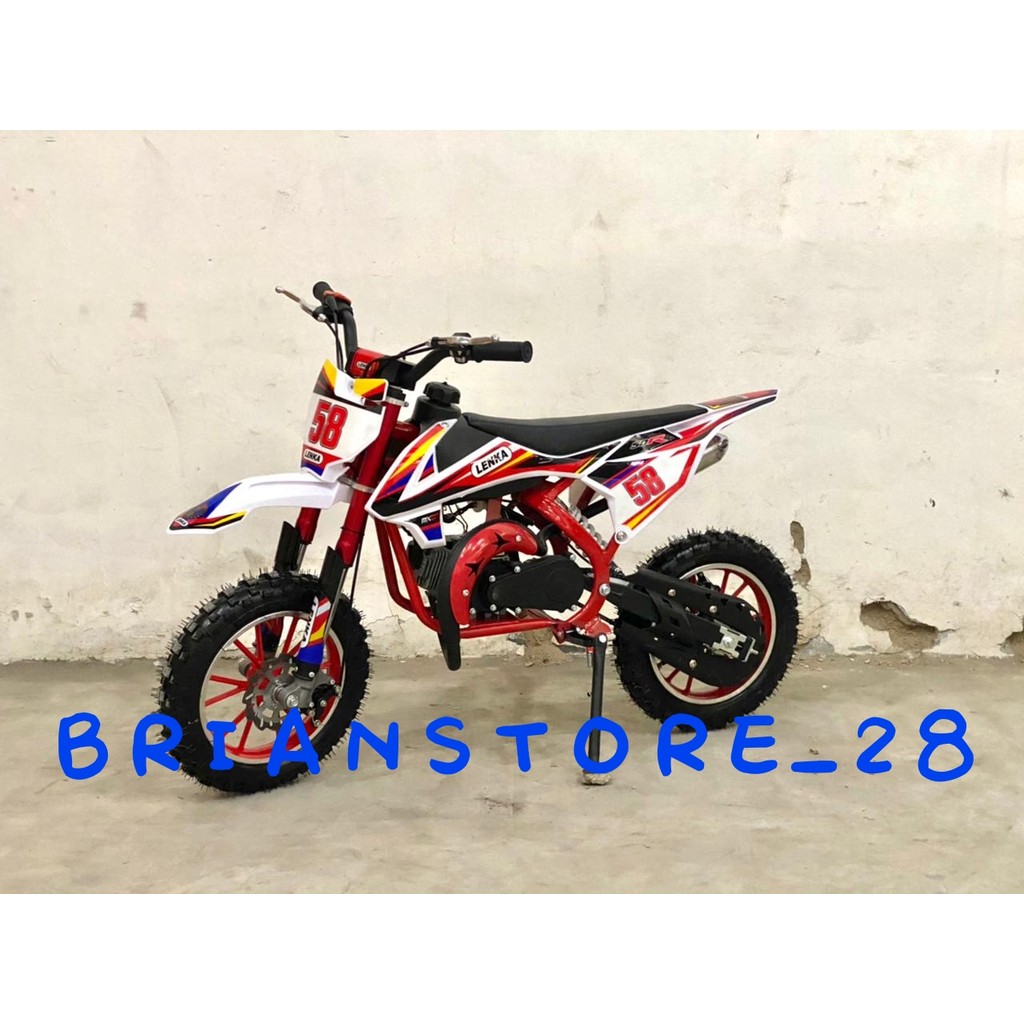 MOTOR MINI TRAIL MC 58 // LENKA//MOTOR BENSIN ANAK // MURAH