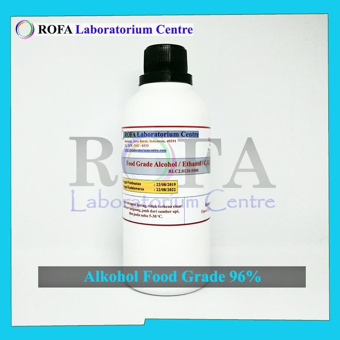JTTOP" FOOD GRADE ALCOHOL / ALKOHOL FOOD GRADE / ETANOL 96% 500 ML