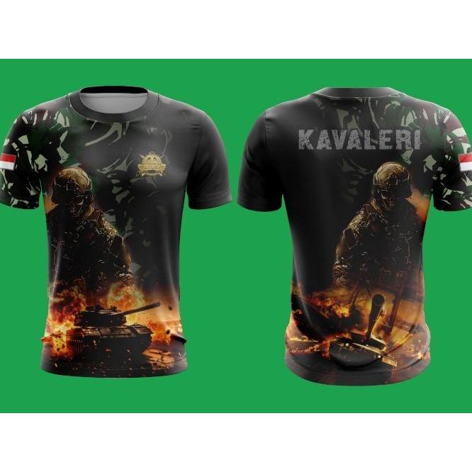 KAOS JERSEY KAVALERI HITAM TERBARU Sport