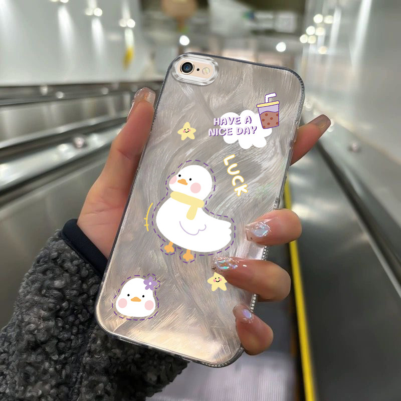 Casing Hp Untuk iPhone 7 Plus 8 Plus SE 2020 X Xr Xs Max Case Casing pola Bunga dan busur Kasing HP 