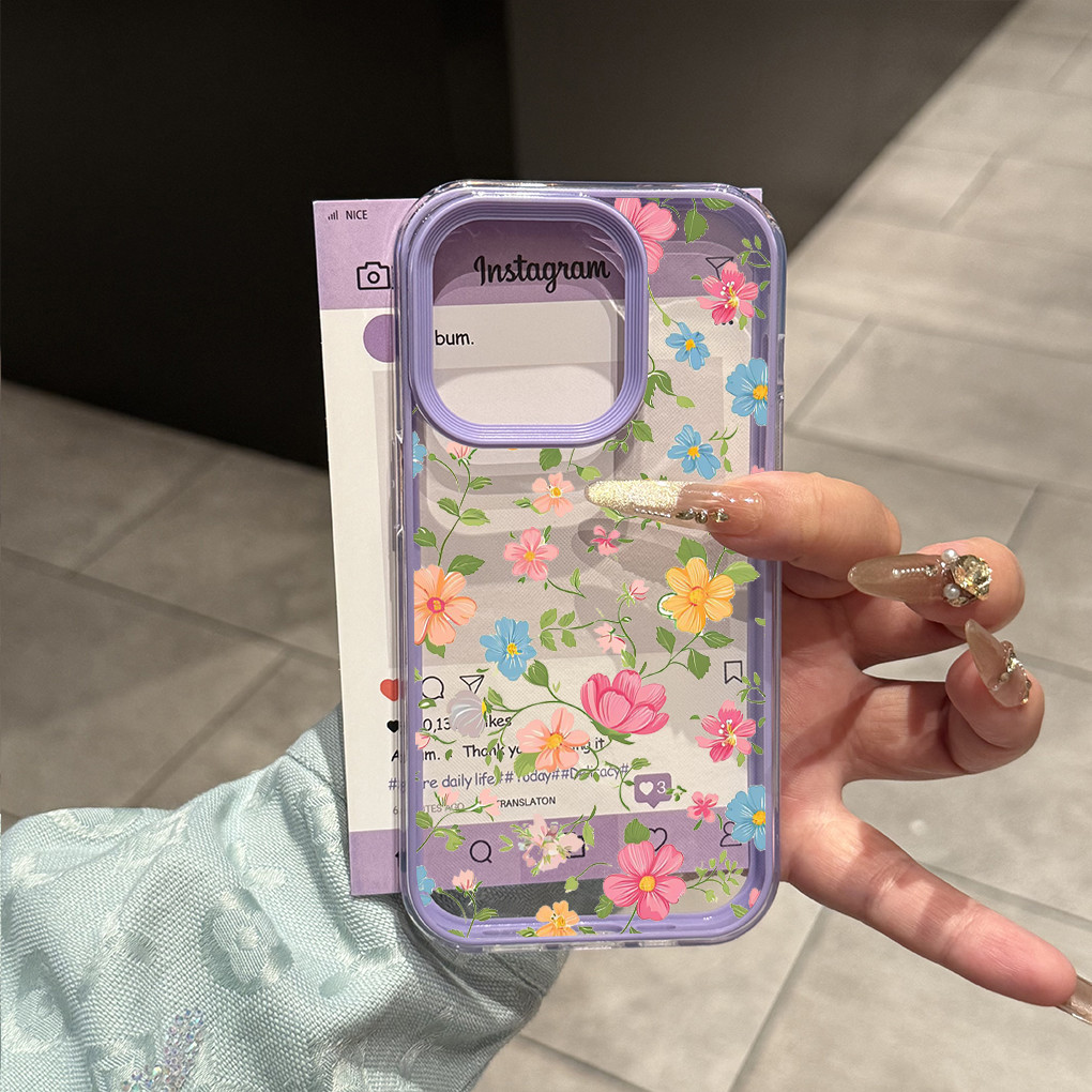 Warna Terbaru Bunga Case Hp Samsung S26 Plus Ultra S25 Fe Plus S24 Fe S23 Ultra M15 S21 Note 20 S22 