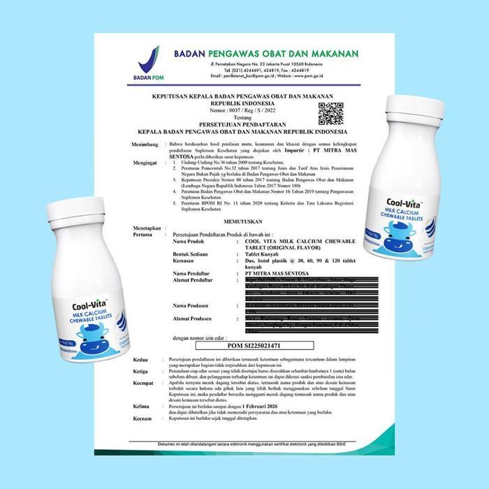 Promo Coolvita Vitamin Peninggi Badan Supplement Tinggi Kalsium Termurah