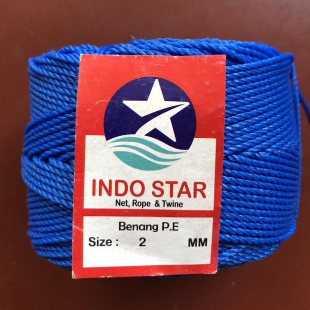 Tali Tambang kecil 2mm / Tambang PE 2mm INDOSTAR 80 METER