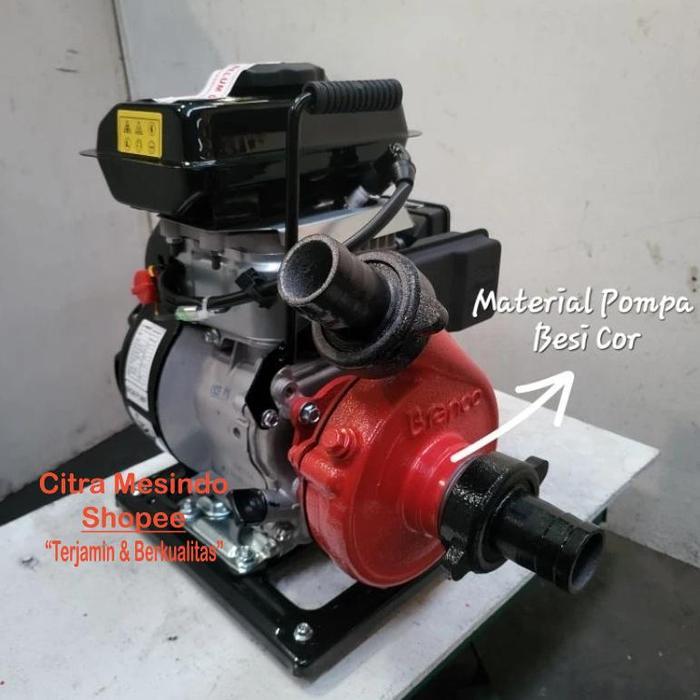 Mesin Pompa Air Jinjing Alkon Pompa Air Waterpump Portable 1.5 Inch Merk Yamamoto Model Keong Besi C