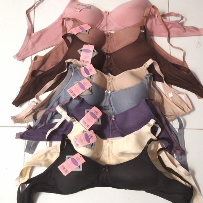 BH IBU/SPORT BRA 2 KAIT 3 baris BUSA TIPIS 34/36/38/40/42 QUEENIE
