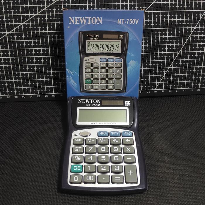 Kalkulator Meja Sedang Newton NT 750V RUSAK