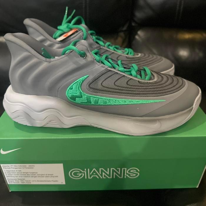 Nike Giannis Immortality 4 Grey Green