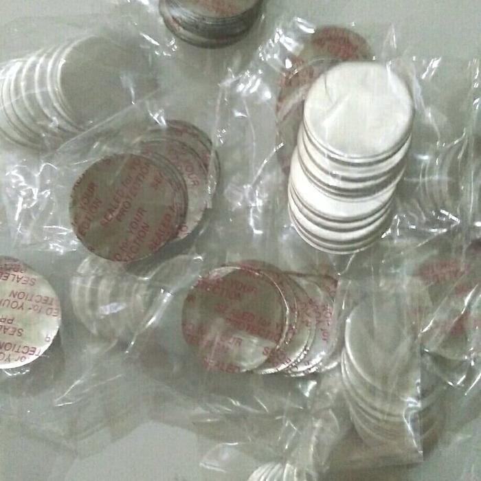 SEAL 2,5CM - SEGEL BOTOL PET - SEAL ALUMUNIUM FOIL BOTOL PLASTIK PET