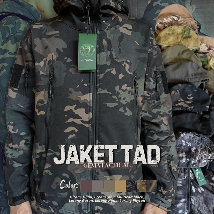 Eiger - Jaket Tad Tactical Original (Waterproof) / Jaket Tad Asli Best Quality / Jaket Outdoor Water