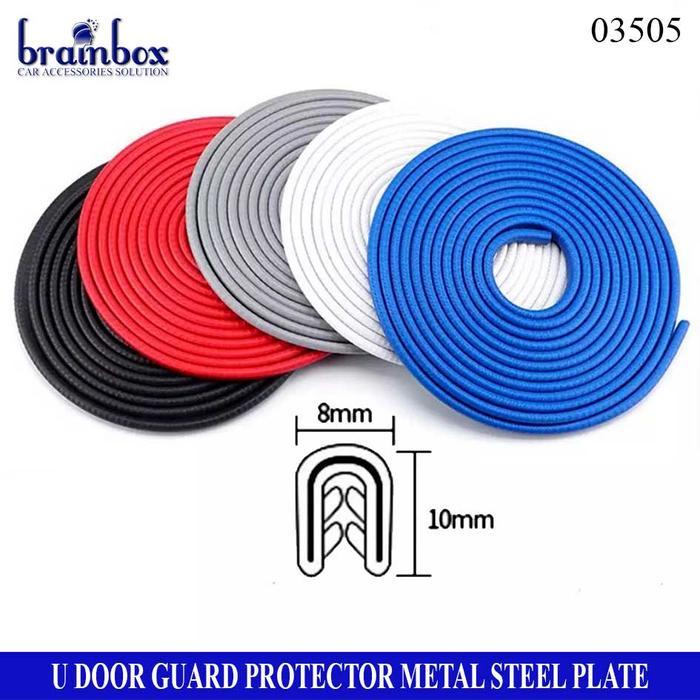 Door Guard Metal Plate Pelindung Pintu Mobil Door Guard Car Protection