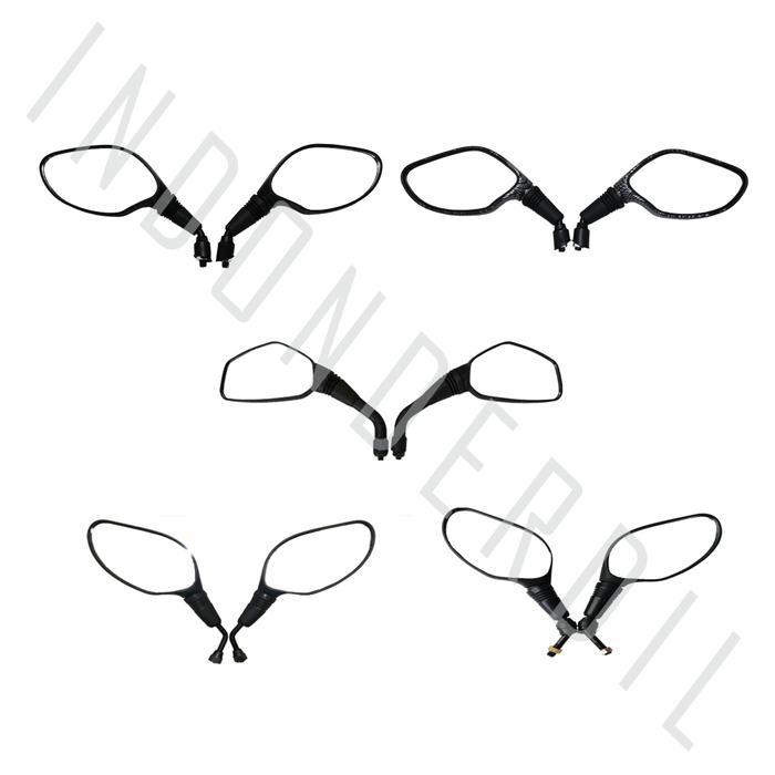 Spion Click Untuk Motor Honda & Yamaha Beat Karbu Fi Pop Street Esp & Vario 110 150 125 Led New &