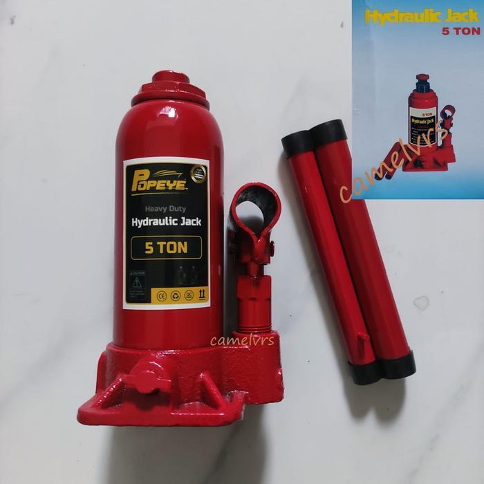 Dongkrak Mobil Botol 5Ton fortuner Innova L200 PickUp L300 PS Ford