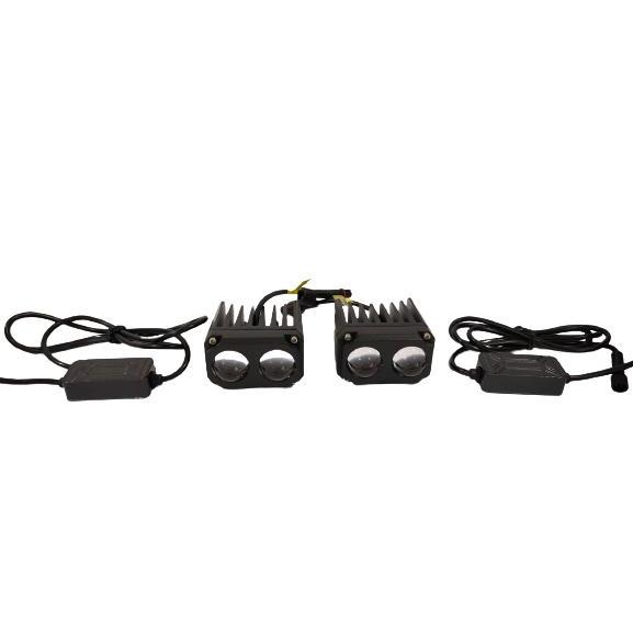 Lampu Projie Led Lampu Tembak Dual Mini Projie U Series Dua Warna