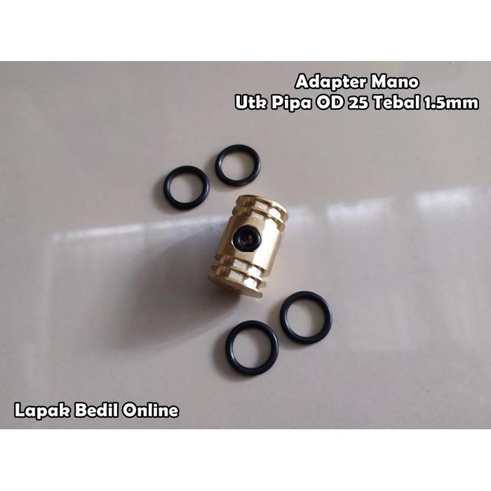 Adapter Penahan Manometer V2 Untuk Tabung Od 25 Tebal 1.5Mm Murah