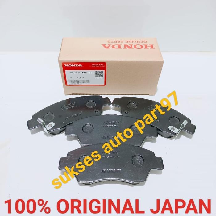 "New" brake pad kampas rem depan honda jazz rs mobilio brio freed ferio asli
