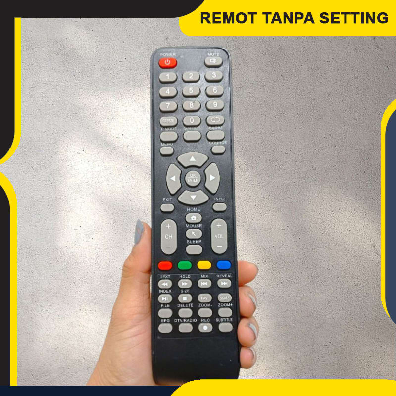REMOTE AKARI SMART TV ANDROID SMART CONNECT AKARI RC9918AS AT-5432S AT-5442S AT-5450S AT-5455S AT-54