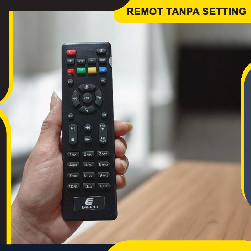 REMOTE SET TOP BOX STB DVB T2 UNIVERSAL RM88 VENUS MATRIX EVENIX SKYBOX - Langsung Konek