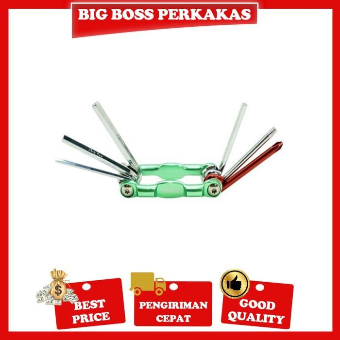 Tekiro Kunci Sepeda Set 6 Pcs /Kunci L Sepeda