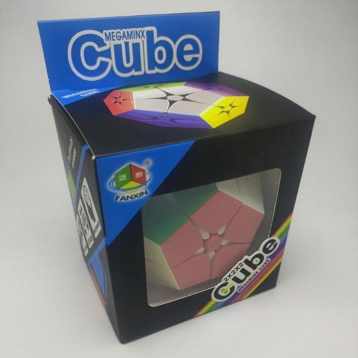 Cube Megaminx 2x2 Fanxin Kilominx Stickerless Twisty Puzzle