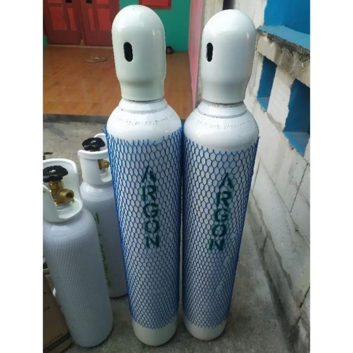 Tabung Gas Las Argon 2m3 + Isi Argon - Tabung Gas Las Argon WG Untuk Las Stainless