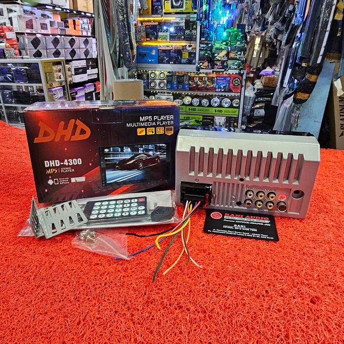 (COD) Head Unit Deckles DHD DHD-4300 Bluetooth USB Aux Radio