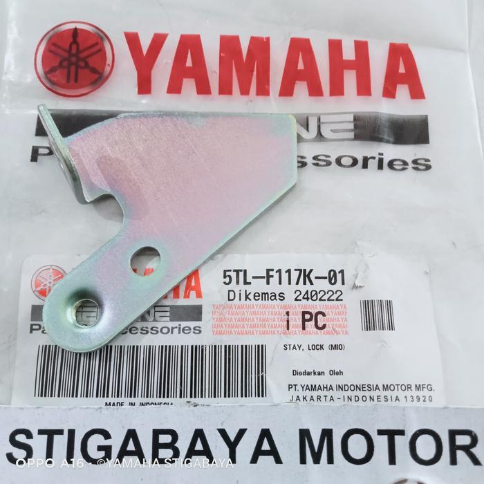 plat kunci jok belakang Mio sporty plat kunci jok Mio soul