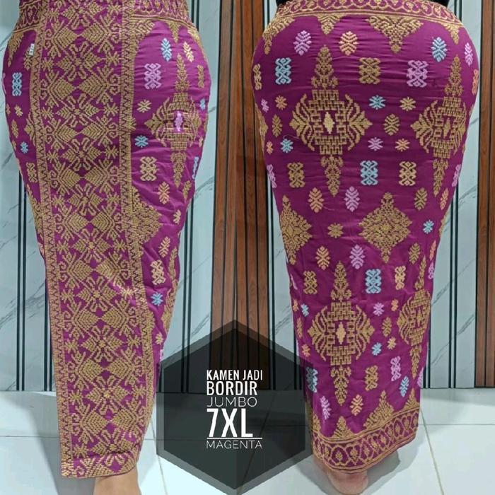 Kamen Jadi Katun Bordir Jumbo