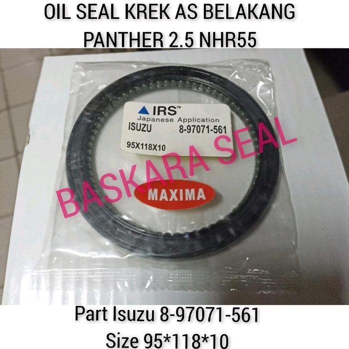 OIL SEAL KREK AS CRANKSHAFT BELAKANG PANTHER 2.5 NHR55