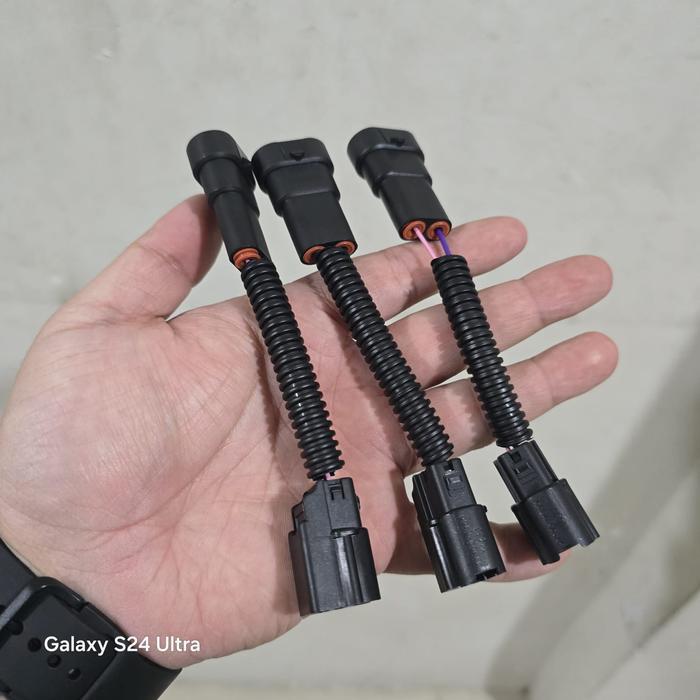 [1PCS] SOCKET MALE H11 H8 TO L1B SOKET FOGLAMP HONDA BRIO 2023 INNOVA REBORN