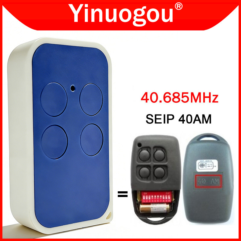 For SEIP 40AM Garage Door Remote Control 40.685MHz Fixed Code 40MHz