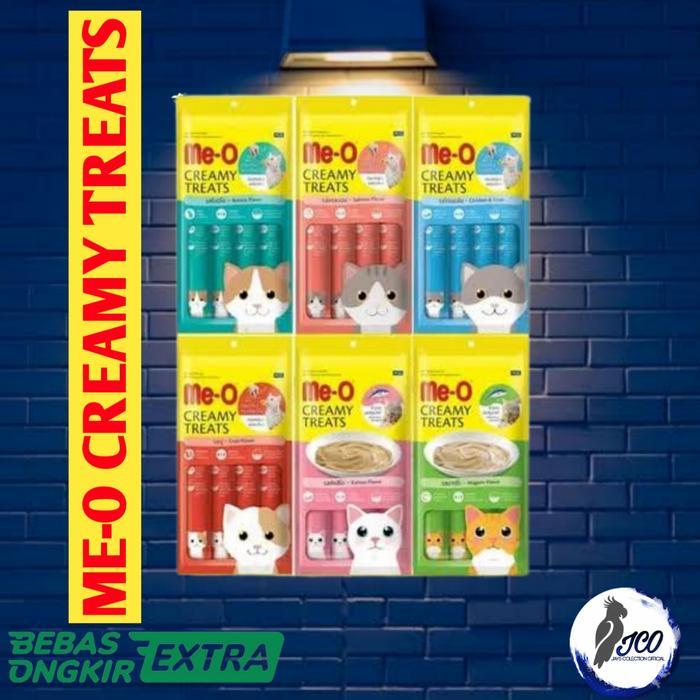 Meo Creamy Treats Snack Kucing Meo Creamy