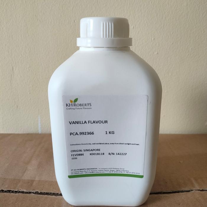 KH ROBERTS VANILLA FLAVOUR (HITAM) 1KG