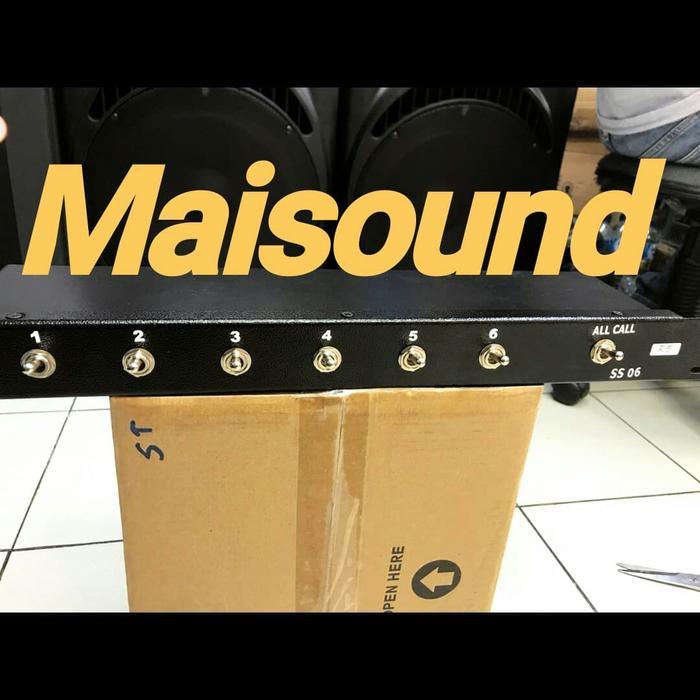 SPEAKER SELECTOR 6 CHANNEL