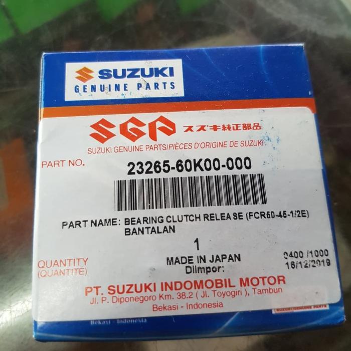 Deklahar Apv Arena Bearing Kopling Apv Arena Clutch Bearing Apv Arena