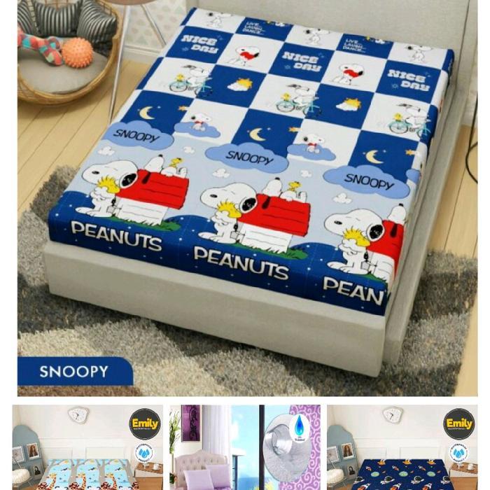 Sprei resleting waterproof tinggi 30cm